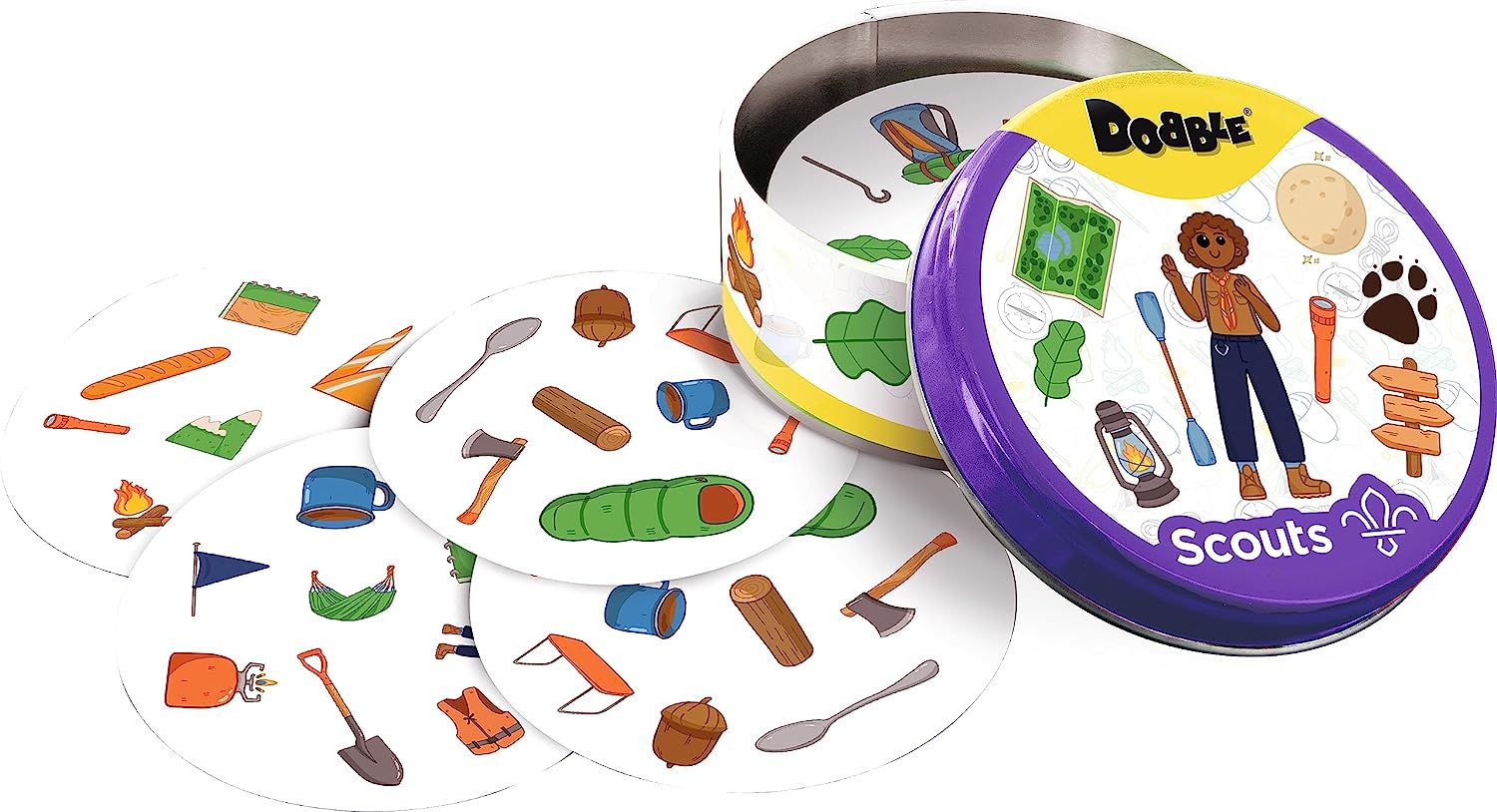 Asmodee Dobble Scouts Card Game 5