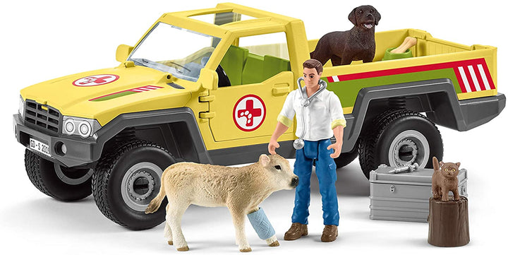 Schleich 42503 Visita veterinaria al Farm World