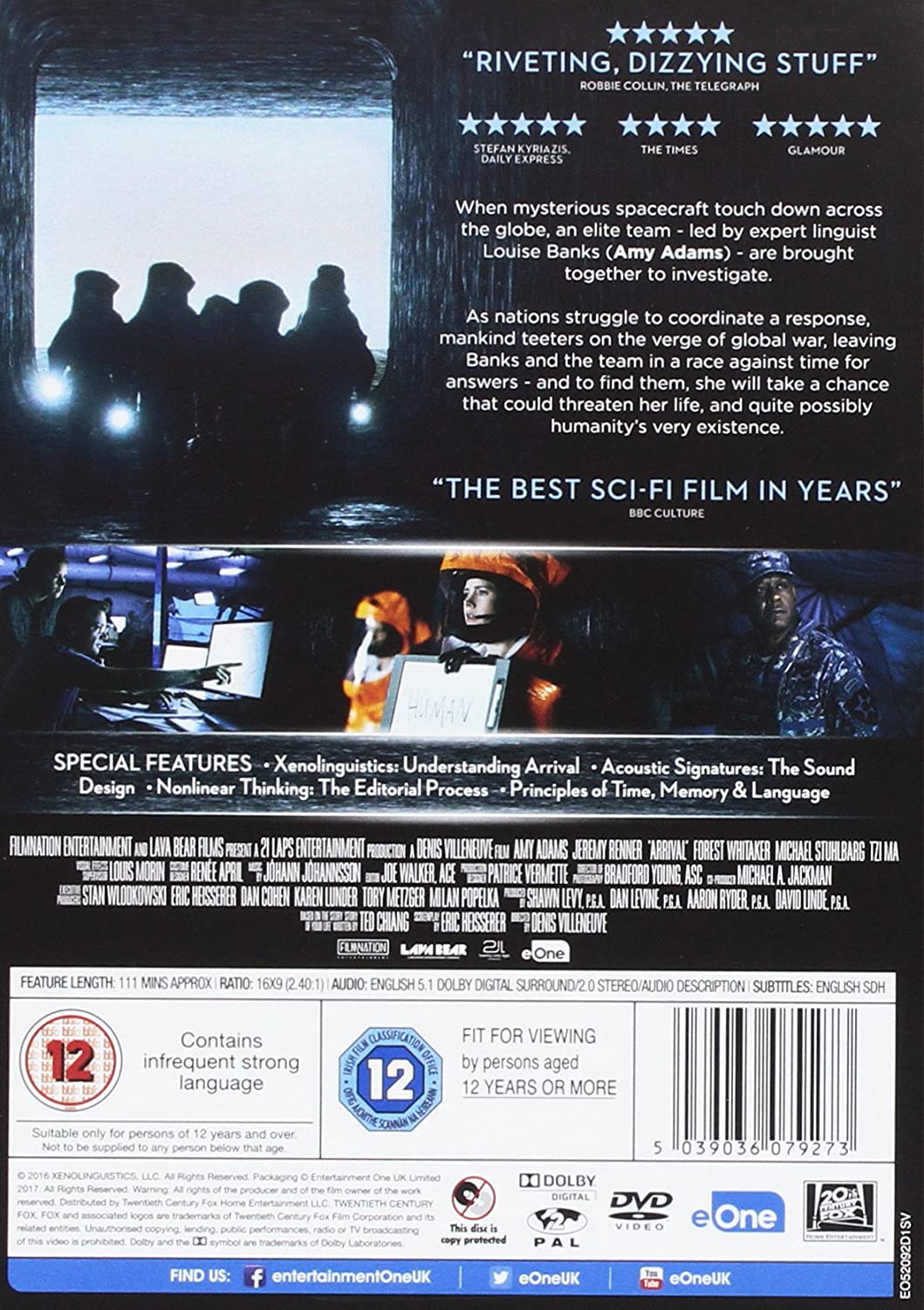 Arrival (2016) - Blu-ray