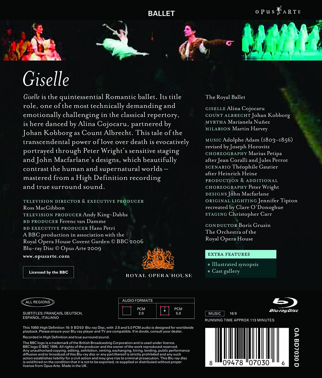 Adam: Giselle [2009] [Region Free] - [Blu-Ray]