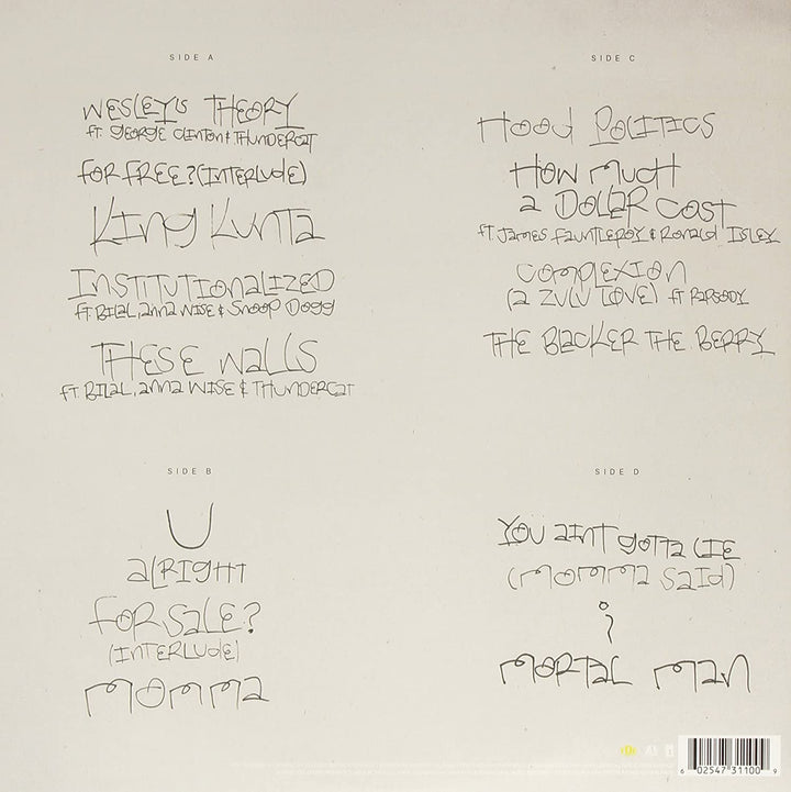 Kendrick Lamar - Een vlinder pimpen [VINYL]