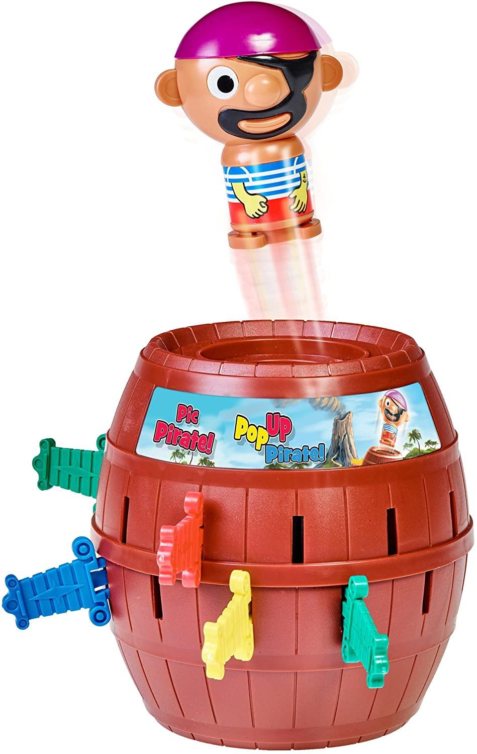 Tomy Pop Up Pirate Classic Children's Action Board Game Family & Preschool Kids - Yachew