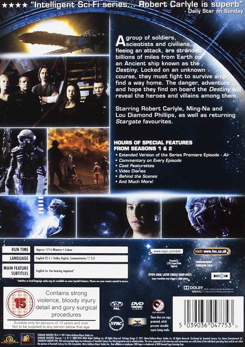 Stargate Universe: The Complete Series (2011) - DVD 3