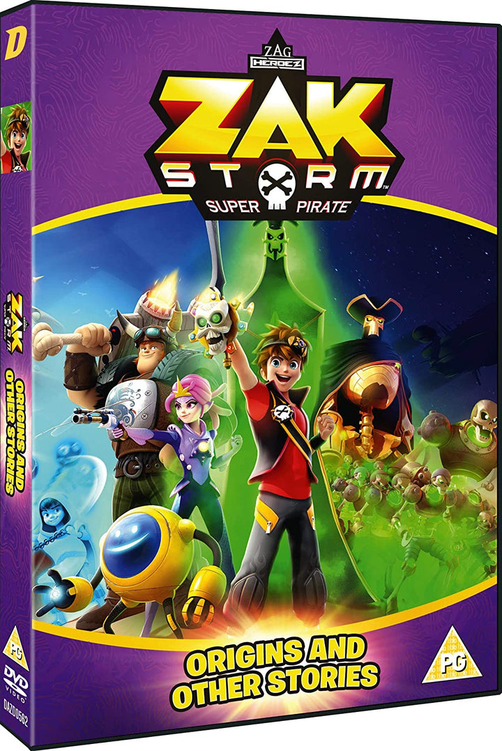 Zak Storm - Origins & Other Stories (Vol 1) - Action fiction [DVD]