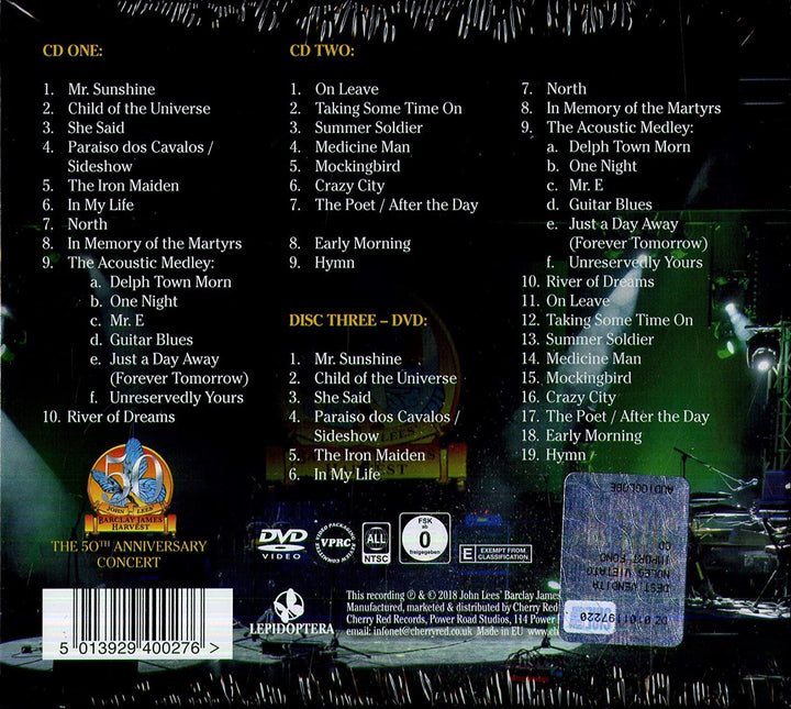Barclay James Harvest  - 50th Anniversary Concert (2CD+DVD) [Audio CD]