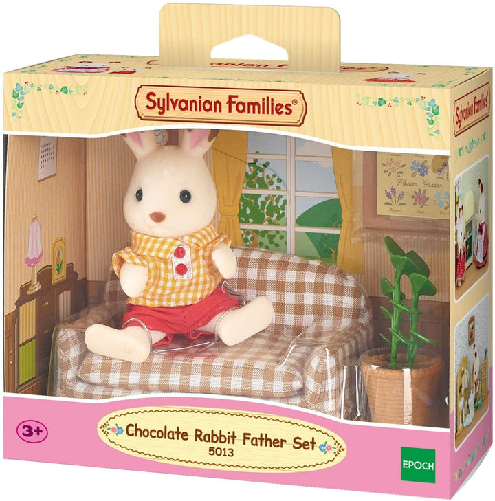Sylvanian Families Set Padre Coniglio Cioccolato