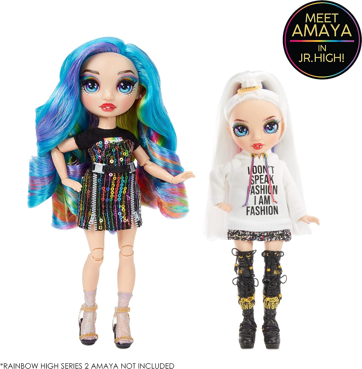 Rainbow High Junior High - Amaya Raine Fashion Doll with Outfit & Accessories - 9" (23cm) 6