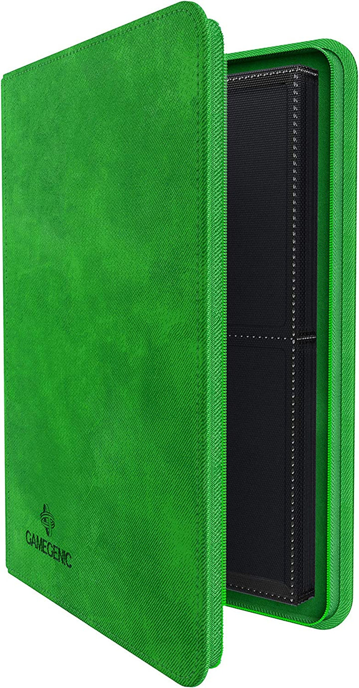 Gamegenic GGS31014ML Zip-Up Album (8-Pocket), Green