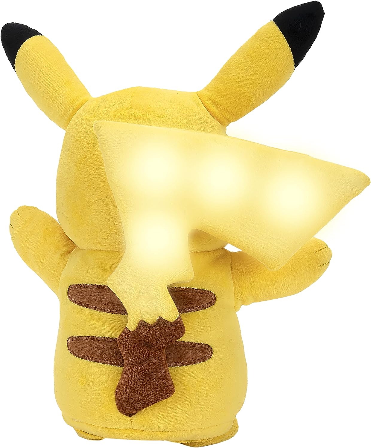 Pokémon Electric Charge Pikachu Plüsch – Interaktives Licht und Sound, 10 Zoll 3