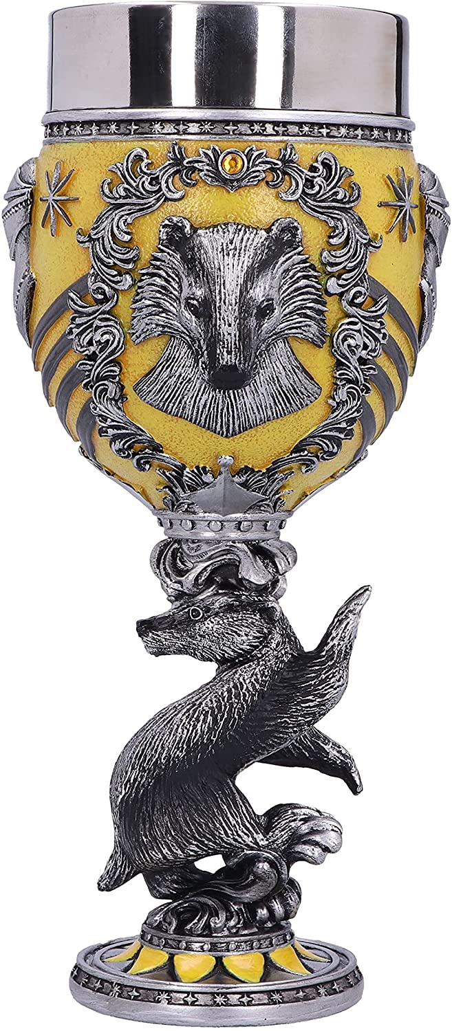 Nemesis Now - Harry Potter Hufflepuff Collectible Goblet Resin Display Cup 5