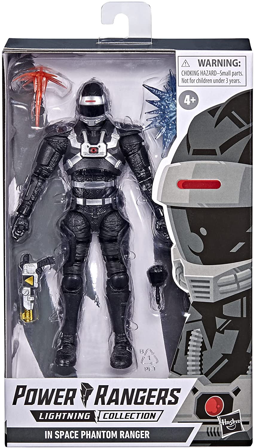 Power Rangers Lightning Collection In Space Phantom Ranger 6-Inch Premium Collec