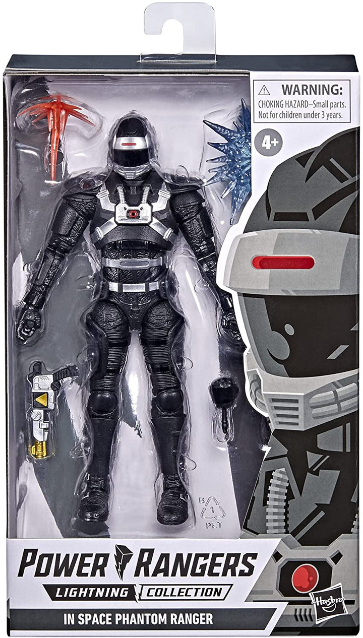 Power Rangers Lightning Collection In Space Phantom Ranger 6-Inch Premium Collec