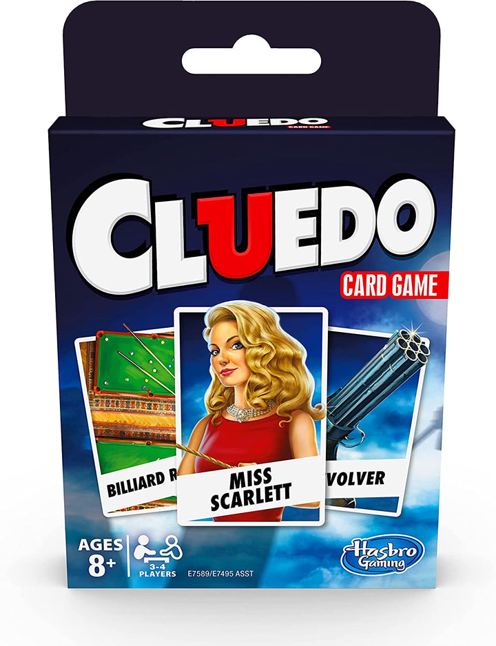 Hasbro E7589UC0 Classic Card Travel Game Clue