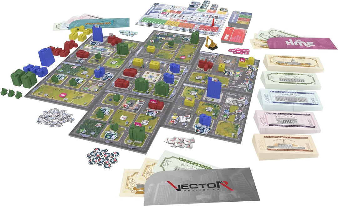 Magnate: The First City - Strategic Property Development Game for Ages 14+ (NAY-MAG001)