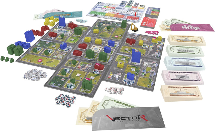 Magnate: The First City - Strategic Property Development Game for Ages 14+ (NAY-MAG001)