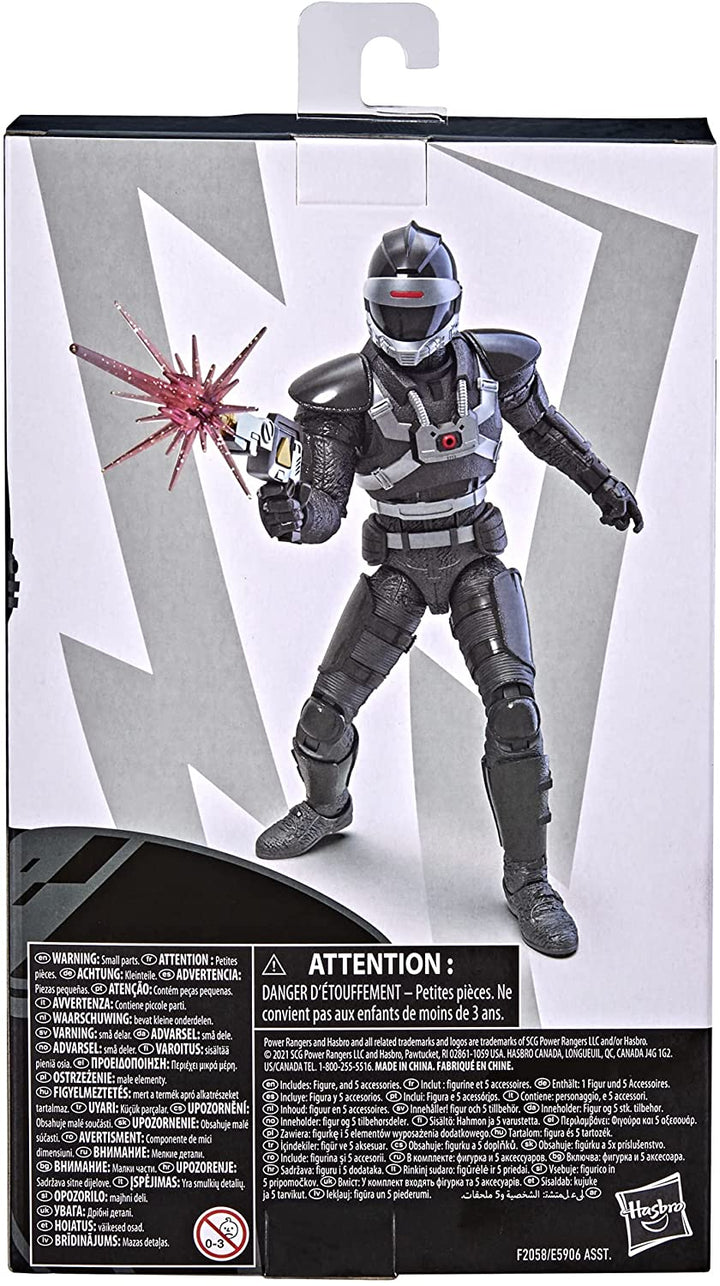 Power Rangers Lightning Collection In Space Phantom Ranger 6-Inch Premium Collec