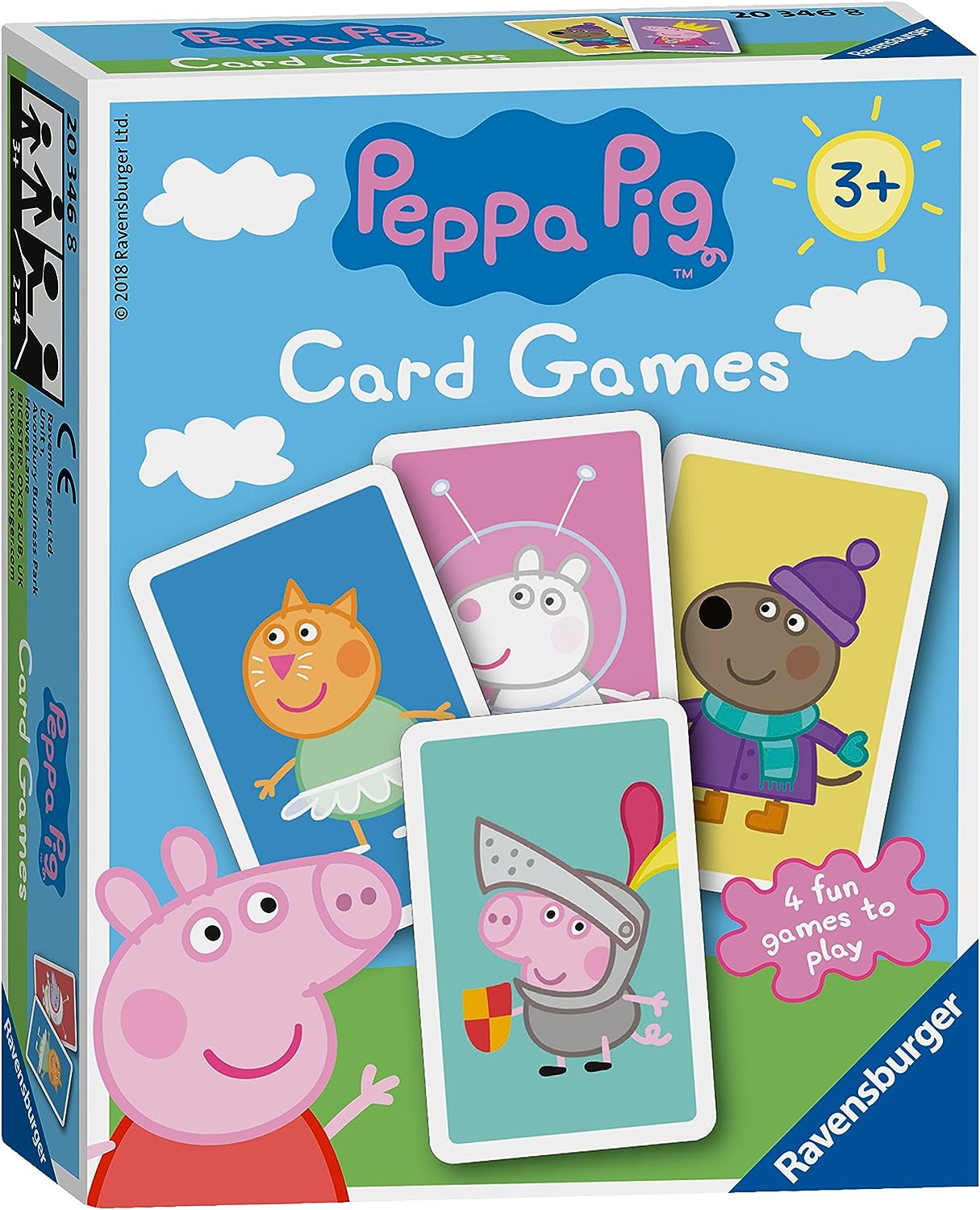 Ravensburger Peppa Pig Card Game for Kids - Snap, Happy Families, Swap or Pairs 3