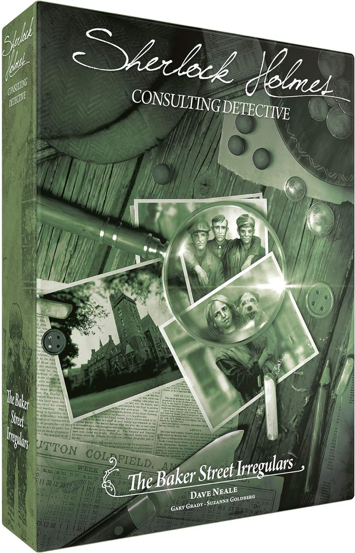 Space Cowboys - Sherlock Holmes Consulting Detective: The Baker Street Irregulars - Board Game