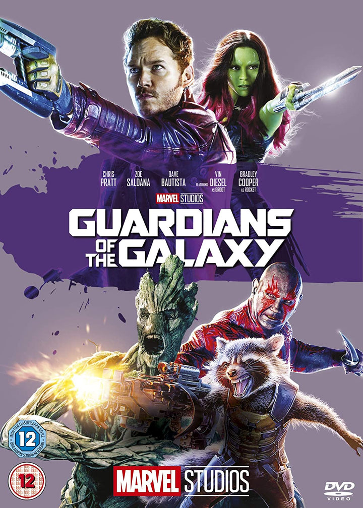 Guardians Of The Galaxy (2014) - DVD (Region 2) (‎BUA0219201)