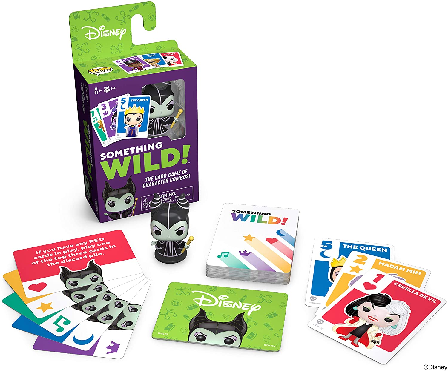 Funko Something Wild Card Game - Disney Villains Edition