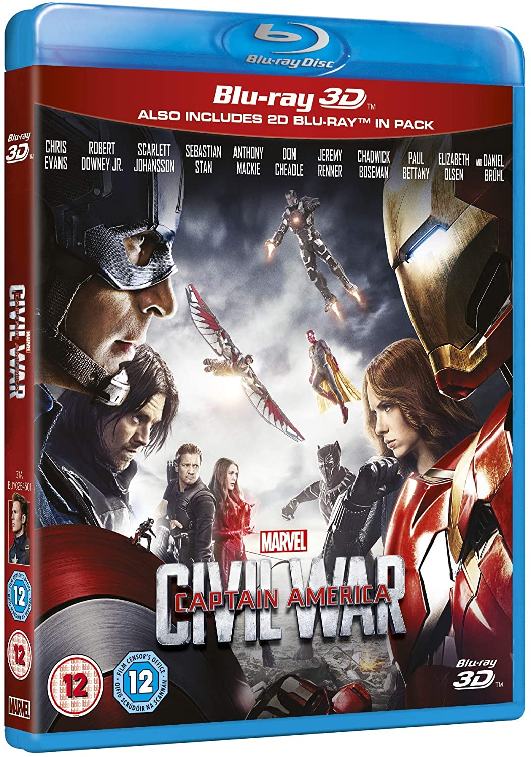 Captain America: Civil War (2016) - Blu-ray 3D (Region Free) (BUY0264501)