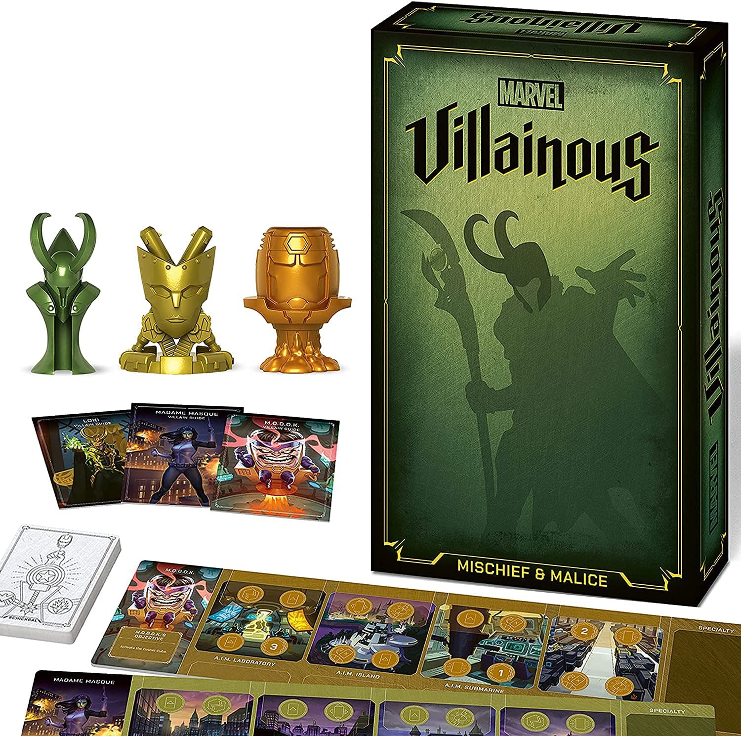 Ravensburger Marvel Villainous Mischief and Malice Board Game