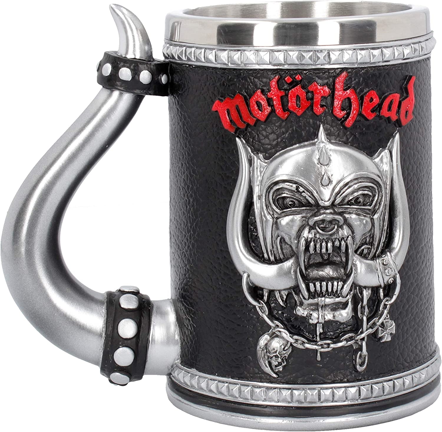 Nemesis Now - B4121M8 Motorhead War Pig Tankard with Stainless Steel Insert