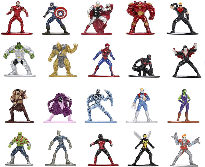 Jada 253225018 Marvel 20 DIE-CAST Figure Pack Wave 6, Multi