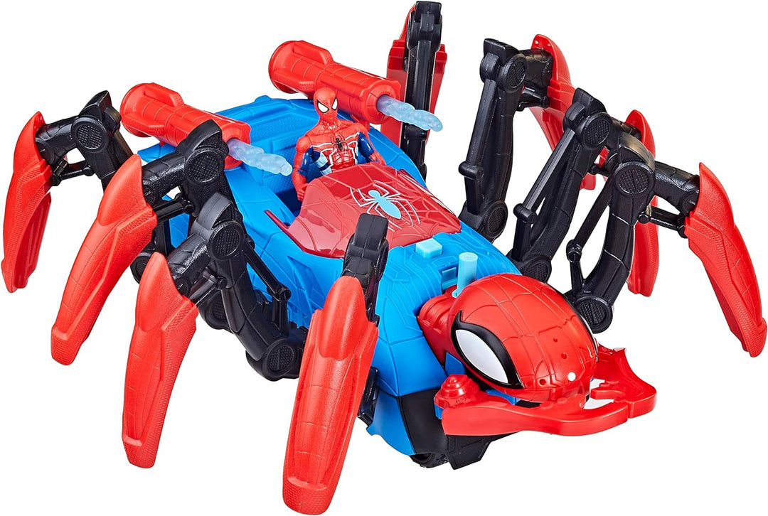 Marvel Spider-Man Crawl 'N Blast Spider with Spider-Man Action Figure