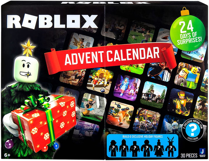 ROBLOX Blind Box Advent Calendar - Collectible Action Figures with Virtual Item Code (Ages 6+)