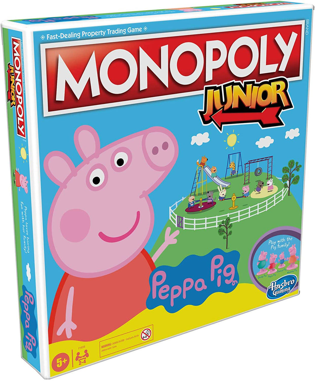 Monopoly Junior: Peppa Pig Edition gioco da tavolo per 2-4 giocatori