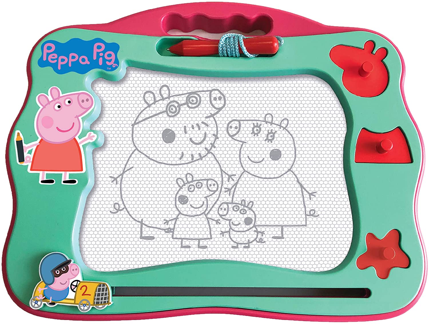 Peppa Pig 7218 Travel Magnetic Scribbler - Mess-Free Drawing Toy for Toddlers 4