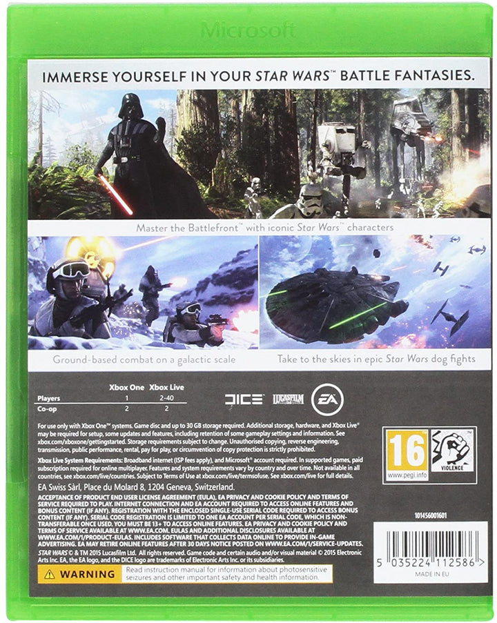 Star Wars Battlefront (Xbox One)