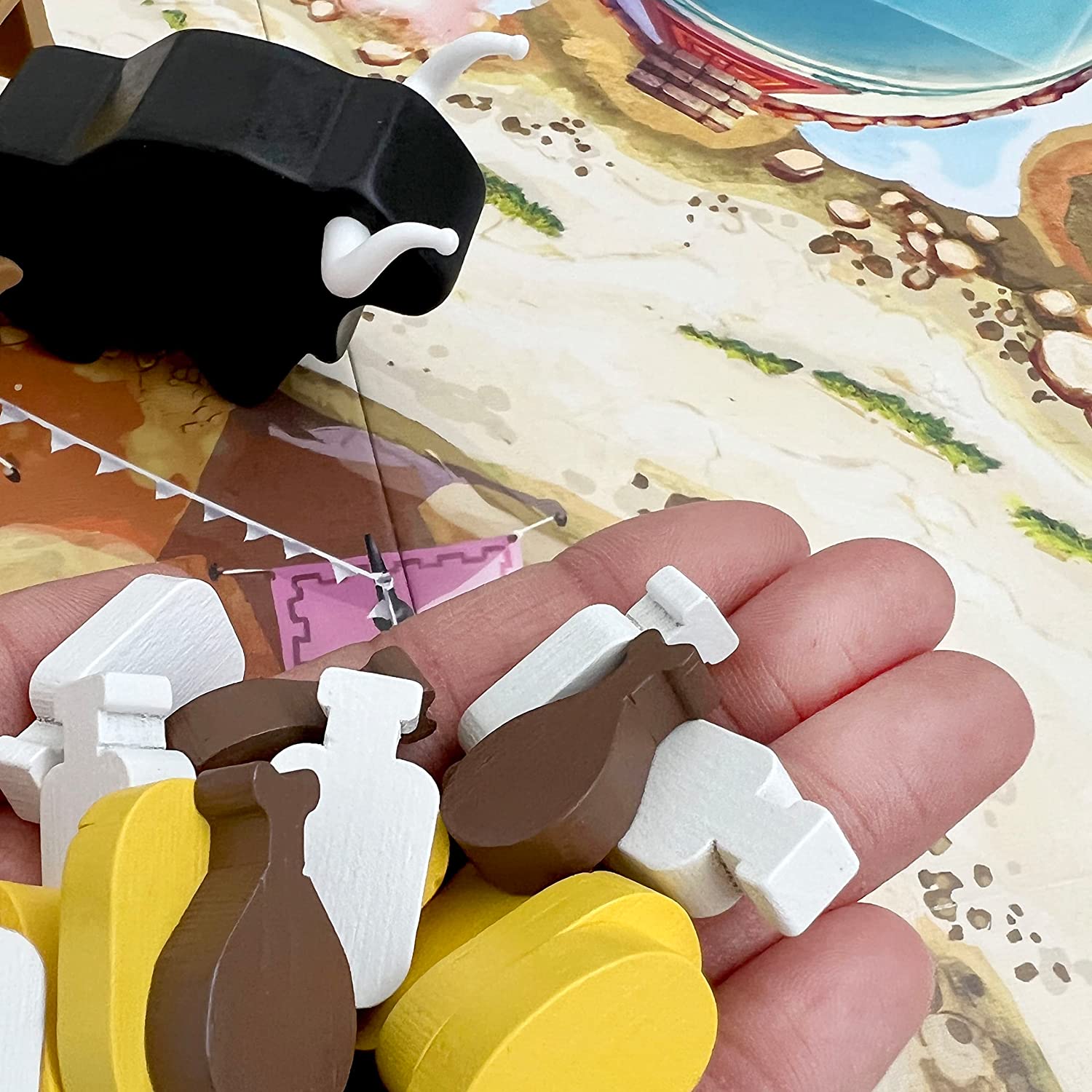 Pretzel Games Yak Board Game | Strategy Resource Management Game for 2-4 Players 4