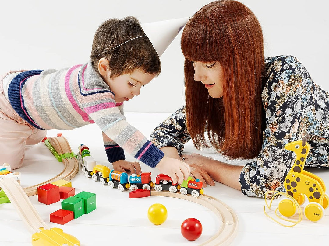 BRIO 33727 My First Railway Beginner Pack, FSC-Certified (Beech)