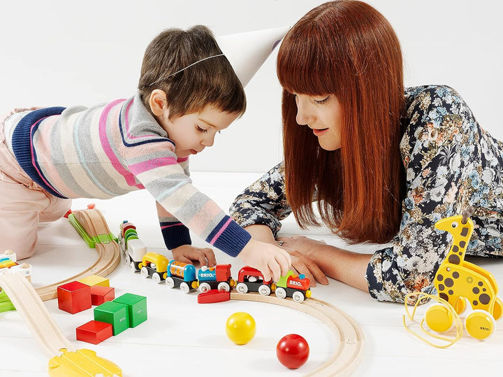 BRIO 33727 My First Railway Beginner Pack, FSC-Certified (Beech)