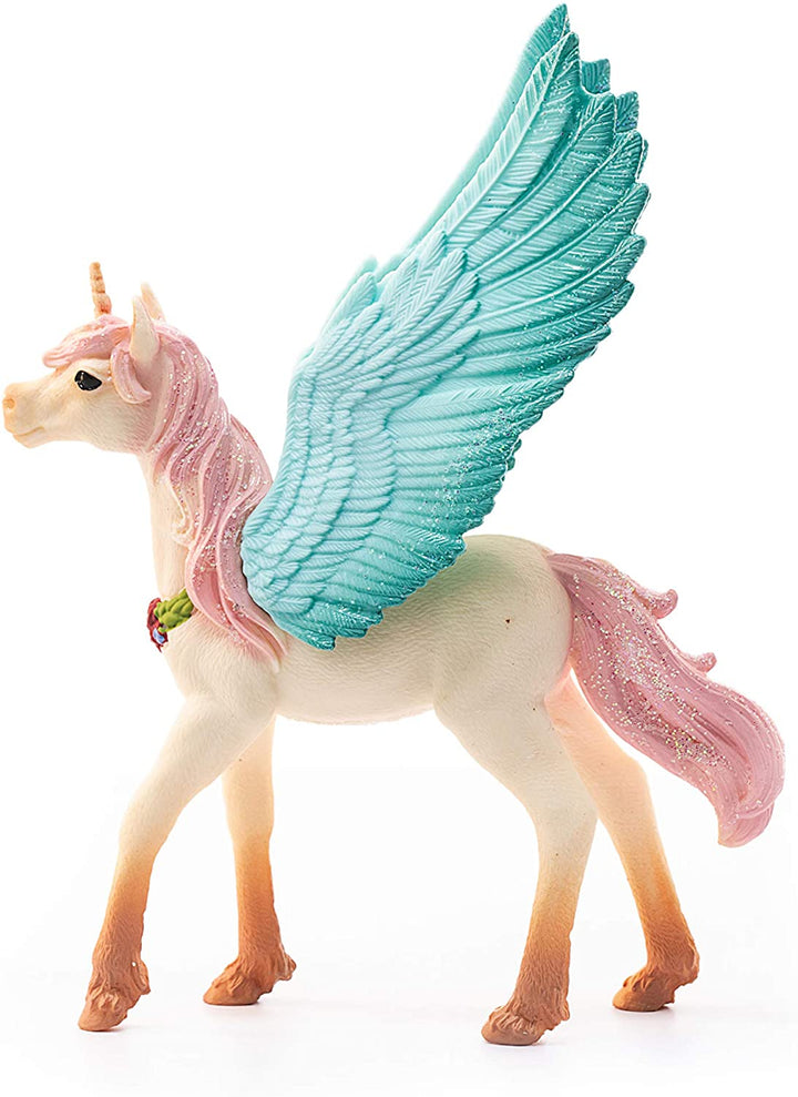 Schleich Bayala 70575 Versierde eenhoorn Pegasus, veulen