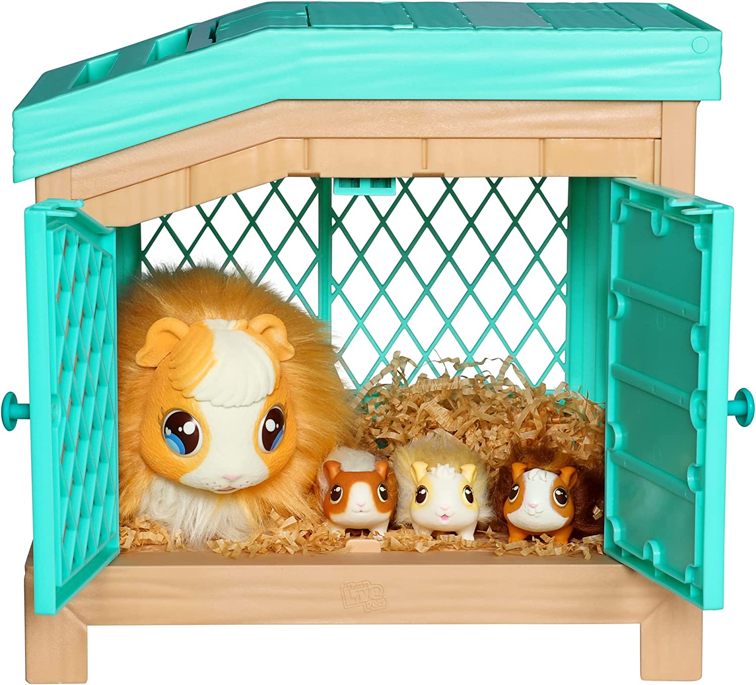 Little Live Pets Mama Surprise Bunny Interaktives Spielset – Elektronisches Plüschtier mit Stall für Kinder von 4–12 3