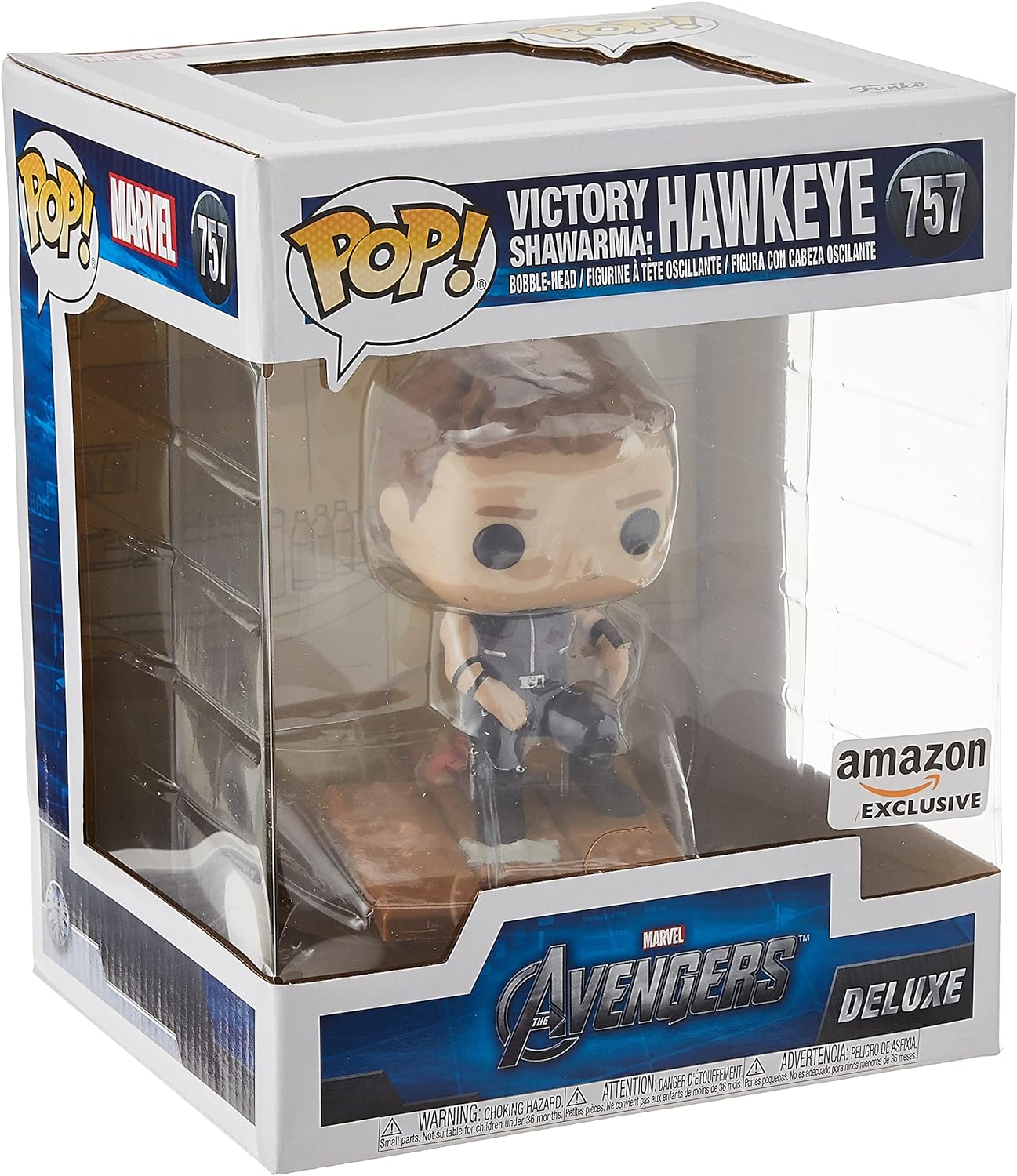 Funko Pop! Marvel - Hawkeye Shawarma Vinyl Figure (Amazon Exclusive) 54900 3