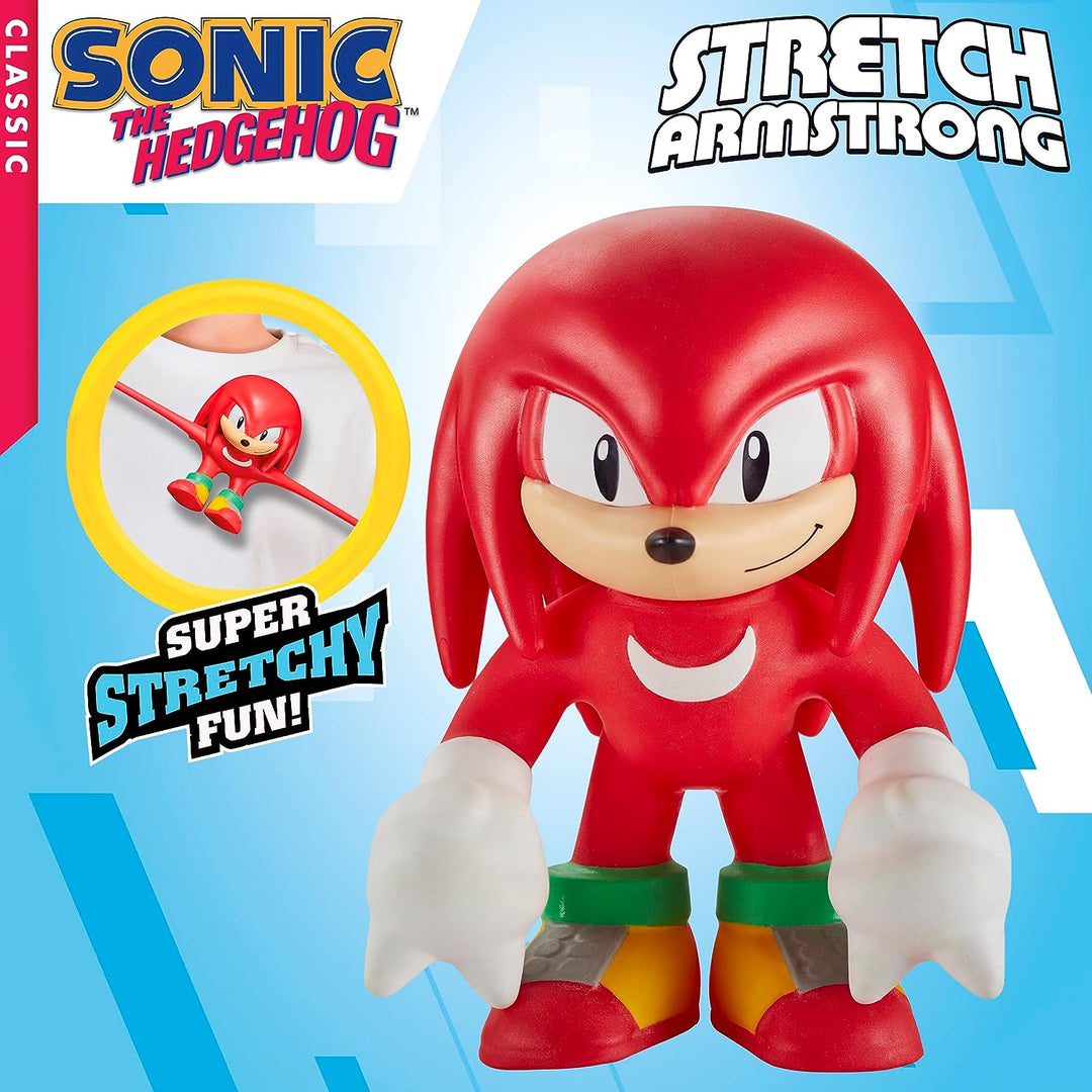 Character Options ltd 07938 Stretch Sonic Knuckles Toy. Amazing Stretchy Fun