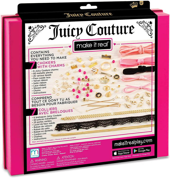 Make It Real - Juicy Couture Chokers &amp; Charms. DIY Choker Sieraden Maken Kit voor meisjes.