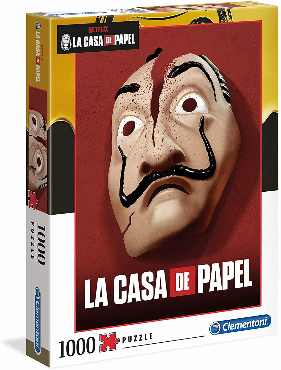 Clementoni - 39533 - Puzzle La Casa De Papel / Heist - 1000 pezzi - Made in Italy