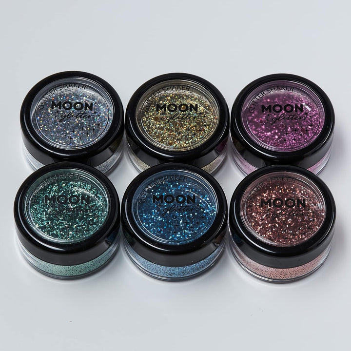 Moon Glitter - Holographic Glitter Shakers Cosmetic Glitter (5g) (‎G00528)