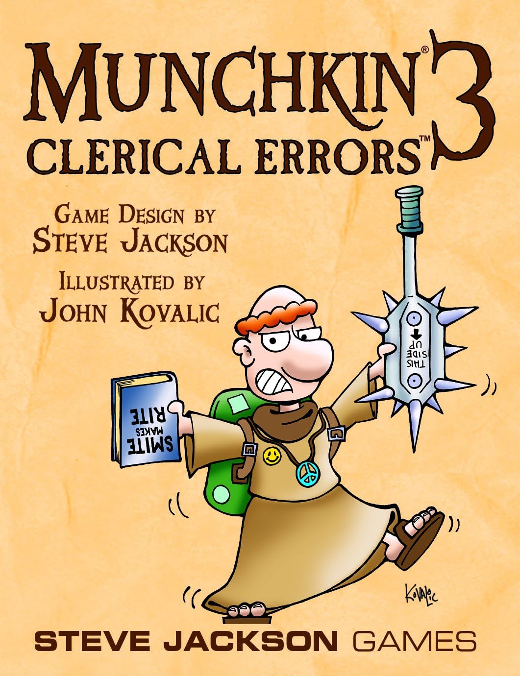 Steve Jackson Games Munchkin 3 Clerical Errors Kartenspiel-Erweiterung