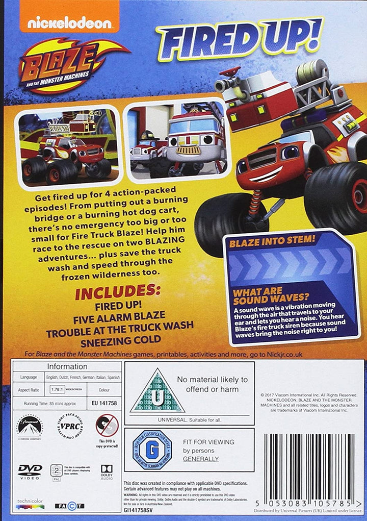 Blaze e le macchine mostruose: scatenati! [DVD]