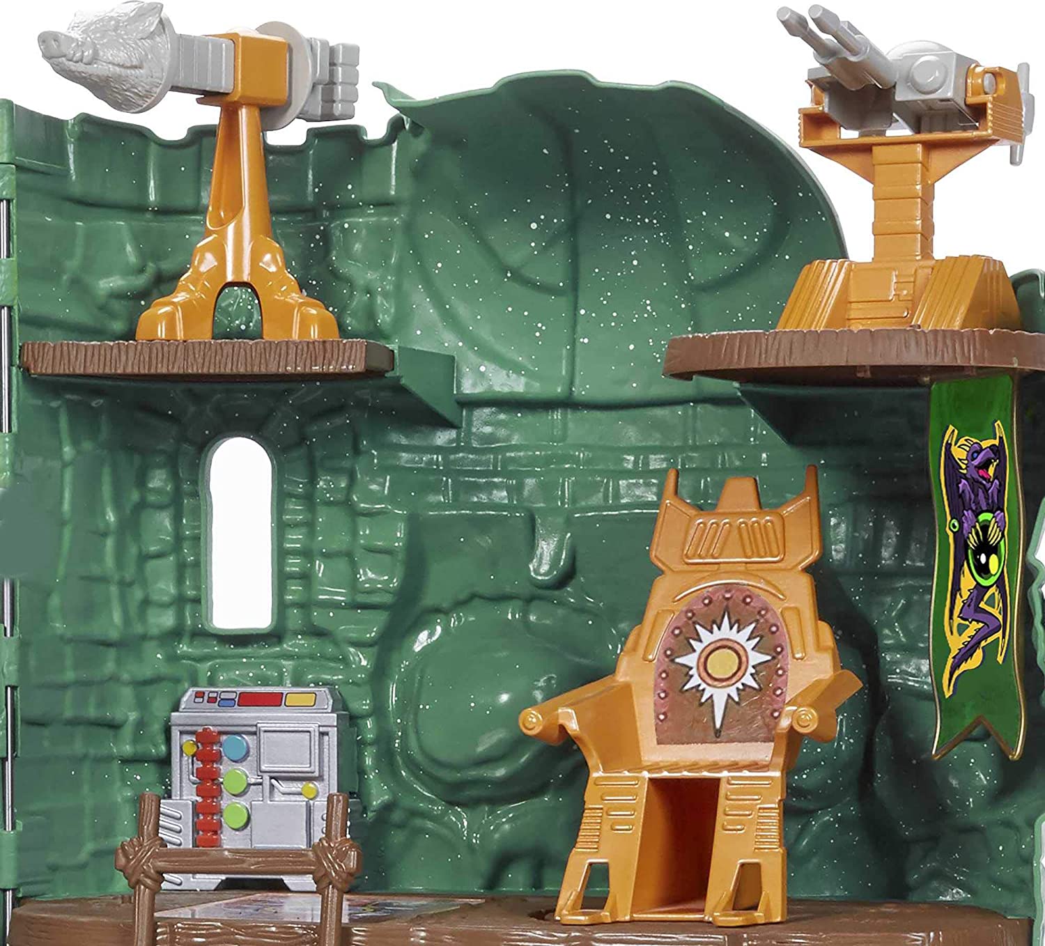 Masters of the Universe Origins Castle Grayskull Playset - Diorama-Style Action Figure Playset with Working Lift & Trap Door 3