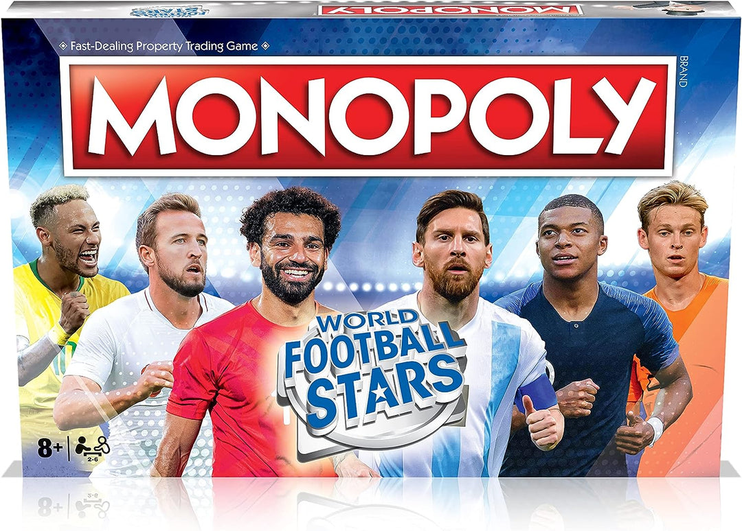 Monopoly World Football Stars Board Game (WM01927-EN1-6)