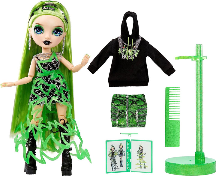 Rainbow High Fantastic Jade Hunter Green Doll Fashion Playset