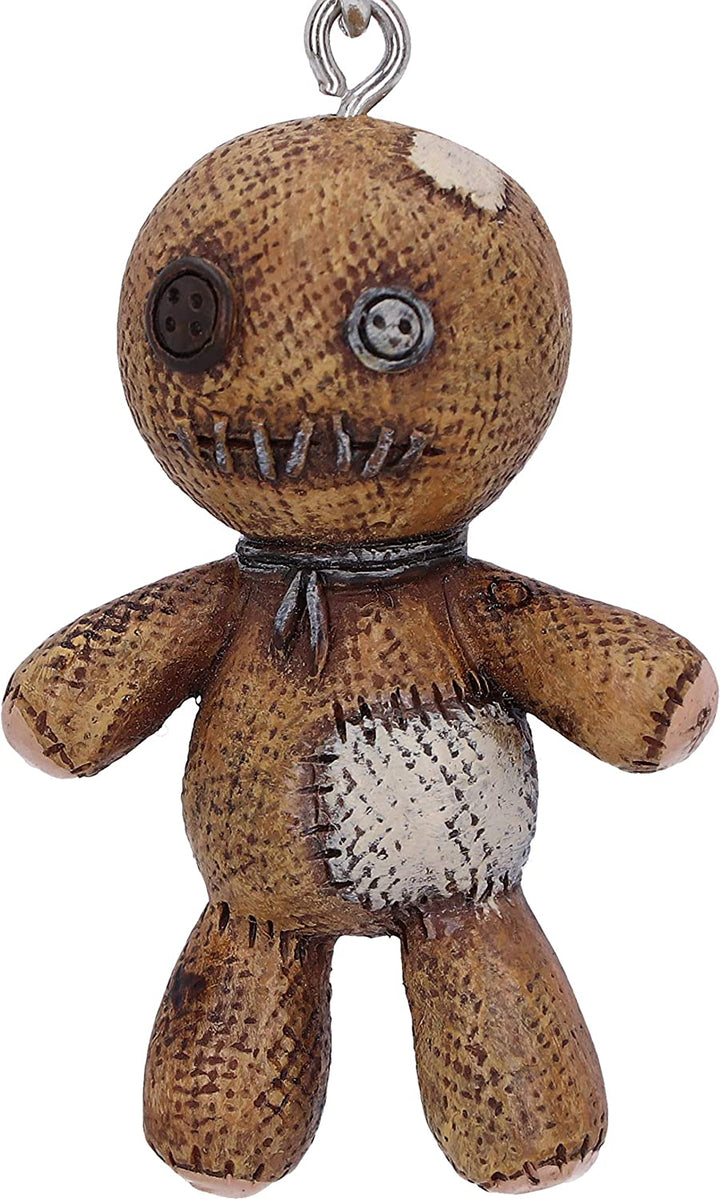 Nemesis Now Dark Curse Voodoo Doll Keyrings, Brown, 6cm