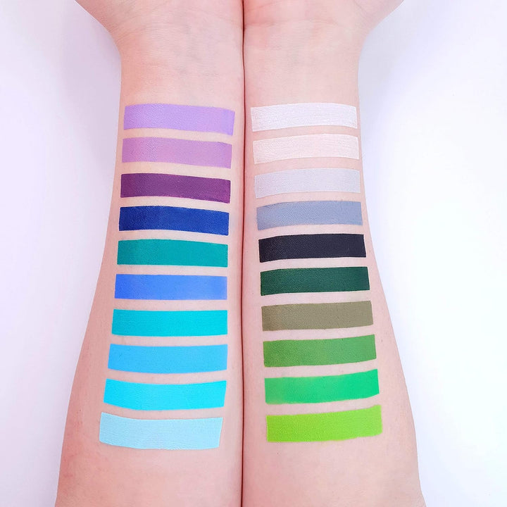Pro Face & Body Paint Cake Pots by Moon Creations - Light Brown - Professional Water Based Face Paint Makeup for Adults, Kids - 36g